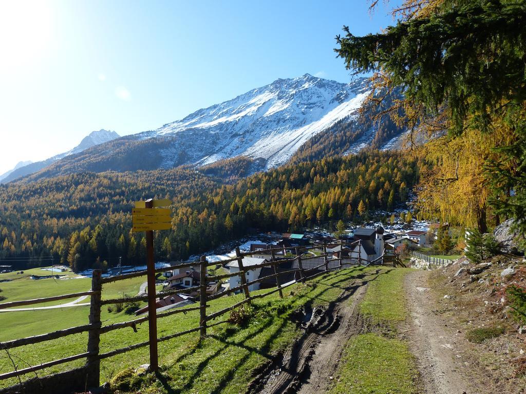 Alpengasthof Koefels Umhausen Dış mekan fotoğraf